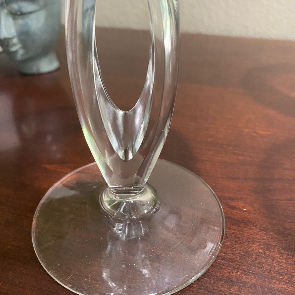 Set of 4, Libbey Omega Martini/Cosmo/Desert Glasses with an Open Loop Stem - Picture 3 of 7